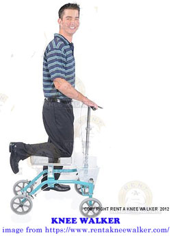 knee walker or knee scooter
