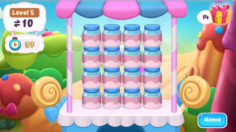 Pulpy Candy Rush memory game
